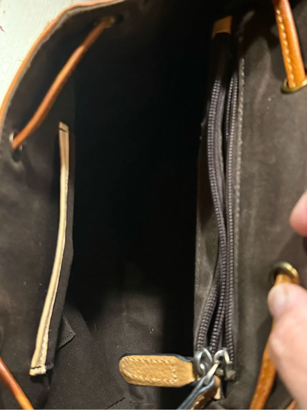 LRTO Carmel Leather Backpack